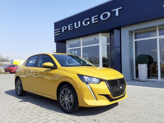 Peugeot 208, Active Pack 1,2 75k, barva žlutá