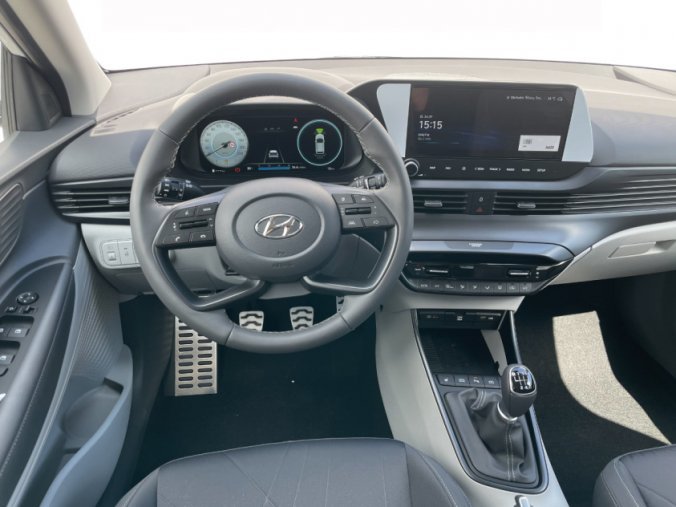 Hyundai Bayon, 1,0 T-GDI 74 kW 6st. manuální, barva bílá