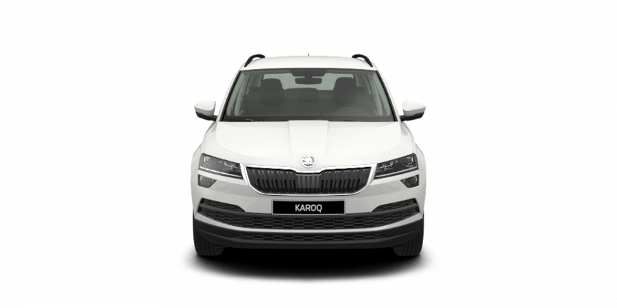 Škoda Karoq, 1,5 TSI 110 kW 6-stup. mech., barva bílá