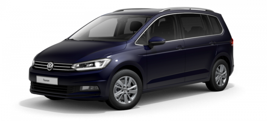 Volkswagen Touran, ME 2,0 TDI 6G, barva modrá