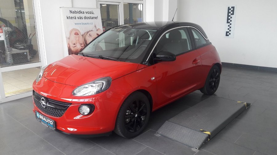 Opel Adam, SMILE 1,4 16V + ZP Zdarma, barva červená