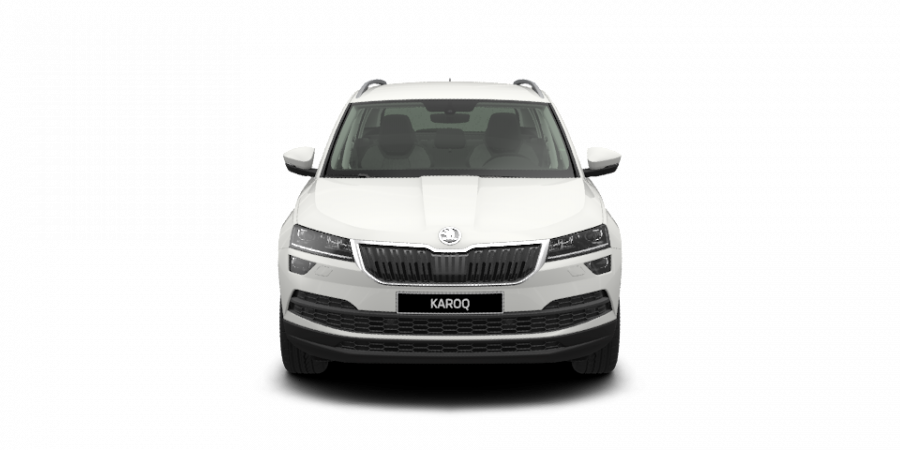 Škoda Karoq, 1,5 TSI 110 kW 6-stup. mech., barva bílá