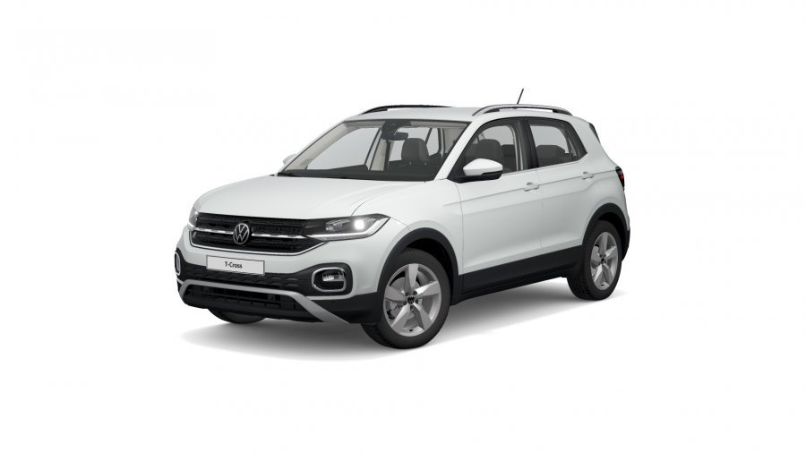 Volkswagen T-Cross, T-Cross Style 1,0 TSI 81 kW 6G, barva bílá