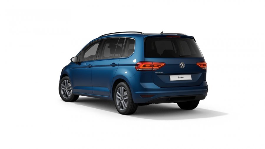 Volkswagen Touran, Touran ME 1,5 TSI EVO 7DSG, barva modrá