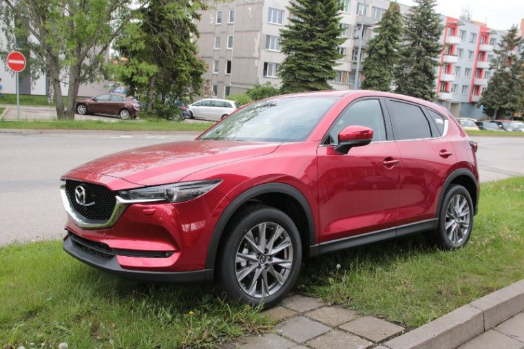 Mazda CX-5, 2,5 Skyactiv-G 194k, barva červená