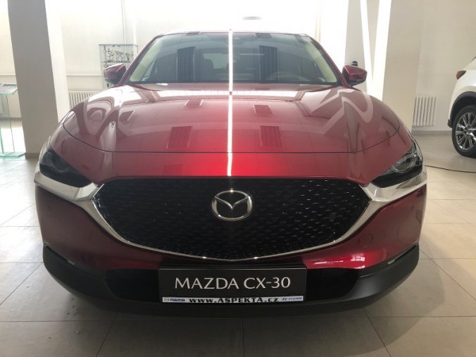 Mazda CX-30, 2.0i G 122K, barva červená