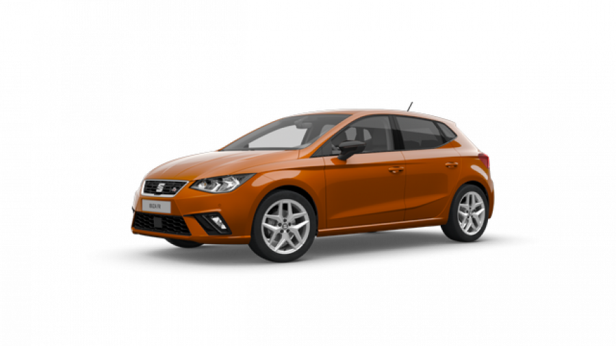 Seat Ibiza, FR 1.0 TSI 95k, barva oranžová