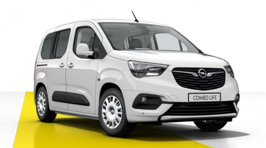 Opel Combo, E Life Enjoy 1.2 Turbo, barva bílá