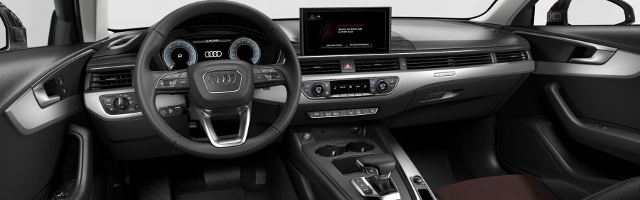 Audi A4, A4 Avant S line 40 TDI 150 kW q, barva červená