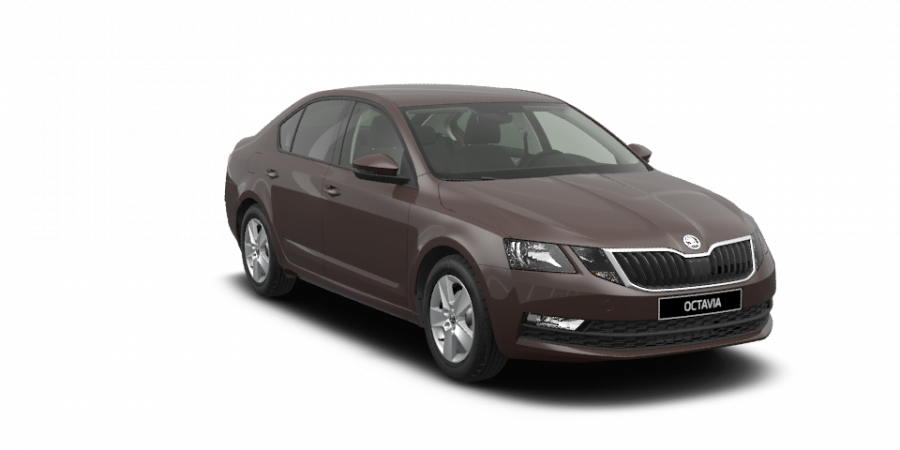 Škoda Octavia, 1,0 TSI 85 kW 6-stup. mech., barva hnědá