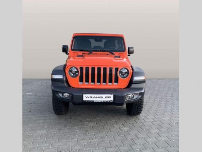 Jeep Wrangler, 2.2 CRD Rubicon 8ATX, barva oranžová