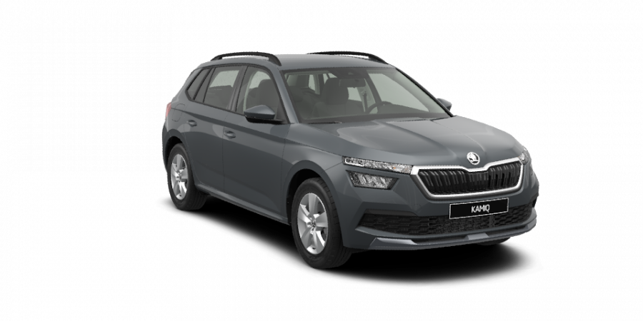 Škoda Kamiq, 1,5 TSI 110 kW 6-stup. mech., barva šedá