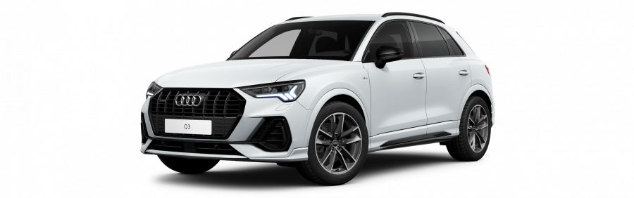 Audi Q3, Q3 S line 40 TDI 147 kW q, barva bílá