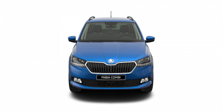 Škoda Fabia, 1,0 TSI 70 kW 5-stup. mech., barva modrá