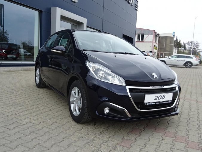 Peugeot 208, ACTIVE 1.2 82 k MAN5 DOPRODEJ, barva modrá