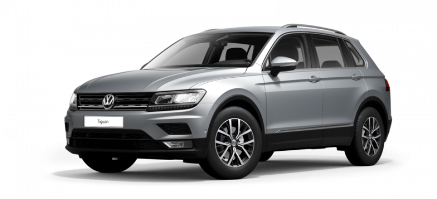 Volkswagen Tiguan, Maraton Edition 1,5 TSI ACT 7DSG, barva stříbrná