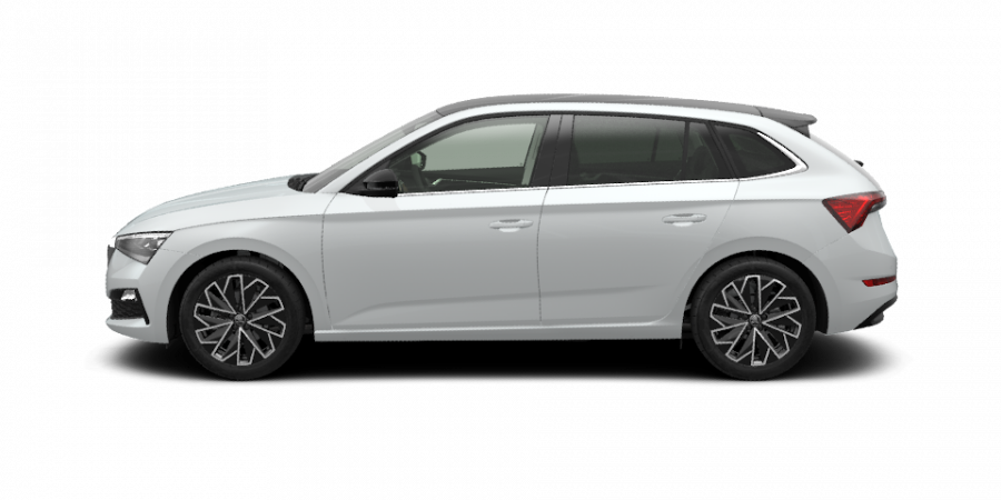 Škoda Scala, 1,0 TSI 85 kW 6-stup. mech., barva bílá