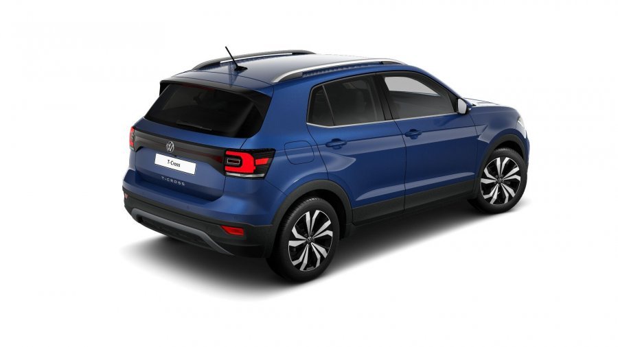 Volkswagen T-Cross, T-Cross Benefit Edition 1,5TSI EVO2 7DSG, barva modrá