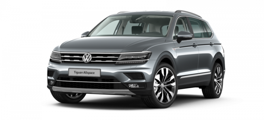 Volkswagen Tiguan Allspace, HL Rli 2,0 TDI DPF 4M 7DSG SCR, barva šedá