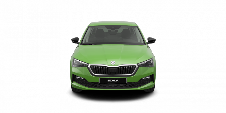 Škoda Scala, 1,0 TSI 85 kW 6-stup. mech., barva zelená