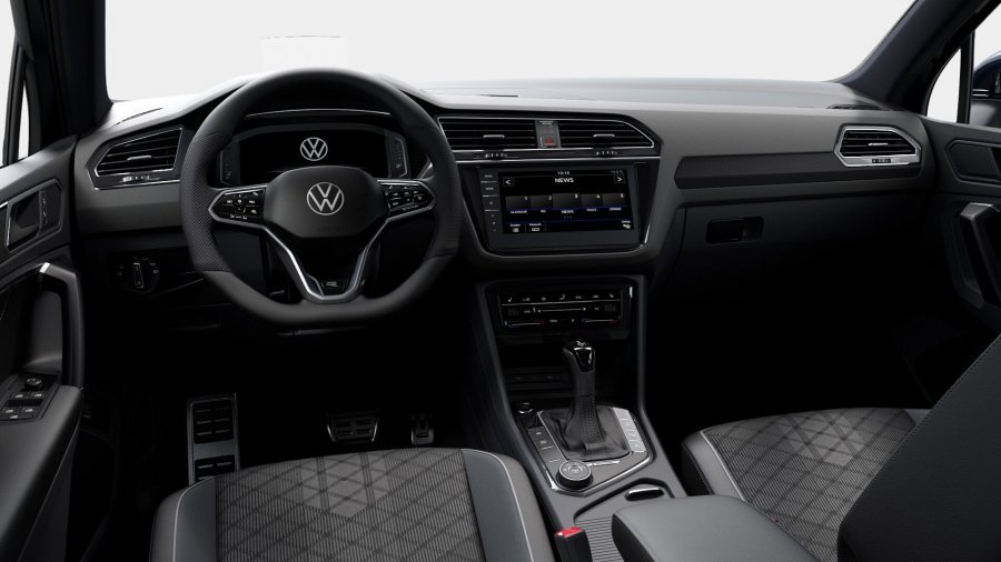 Volkswagen Tiguan, Tiguan R-Line 2,0 TDI 110 kW 4M 7DSG, barva modrá