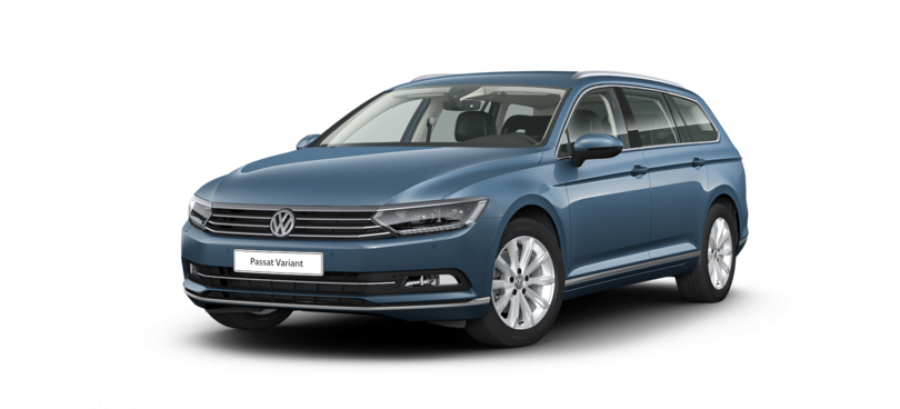 Volkswagen Passat, HL 2,0 TDI BMT 7DSG SCR, barva modrá