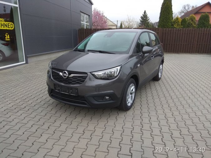 Opel Crossland X, ENJOY / SMILE 1.2 60kW, barva šedá