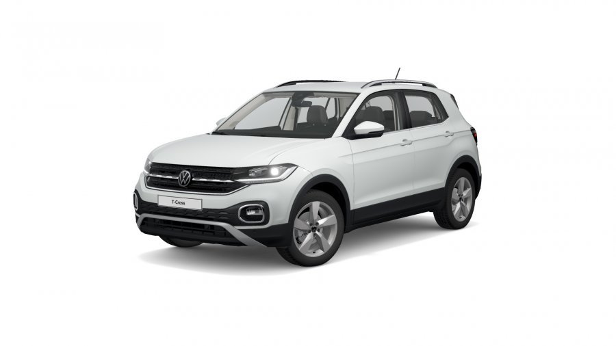 Volkswagen T-Cross, T-Cross Style 1,0 TSI 81 kW 7DSG, barva bílá