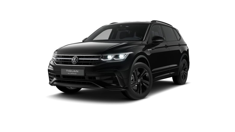 Volkswagen Tiguan Allspace, Allspace R-Line 2,0 TDI 142 kW 4M 7DSG, barva černá