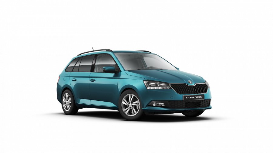 Škoda Fabia, 1,0 TSI 70 kW 5-stup. mech., barva zelená