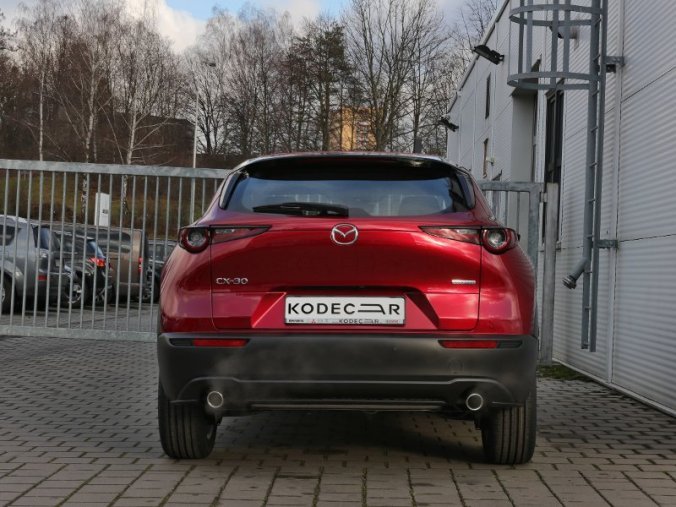 Mazda CX-30, 2,0i Skyactiv-X 180 KW/132k 6AT, barva červená