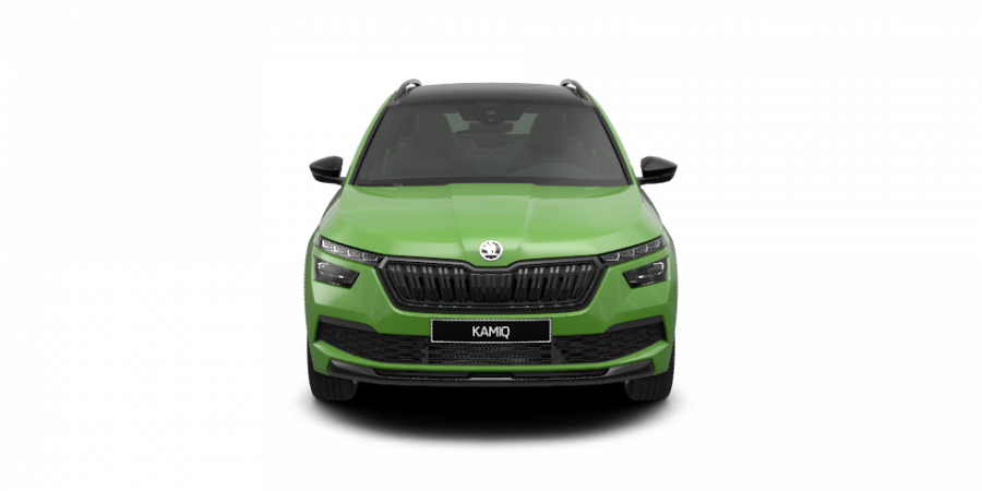 Škoda Kamiq, 1,5 TSI 110 kW 6-stup. mech., barva zelená