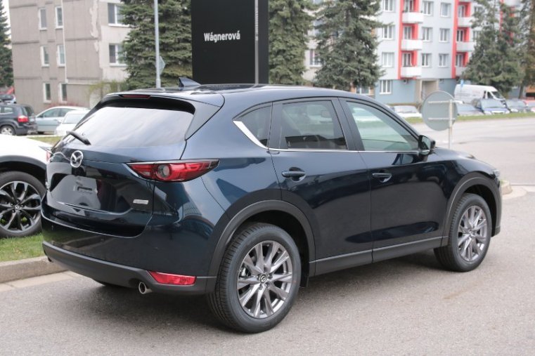 Mazda CX-5, 2,5 Skyactiv-G 194k, barva modrá