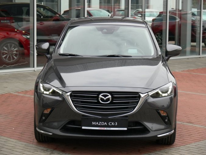 Mazda CX-3, 2.0 Skyactiv G121 + NAVI, barva šedá