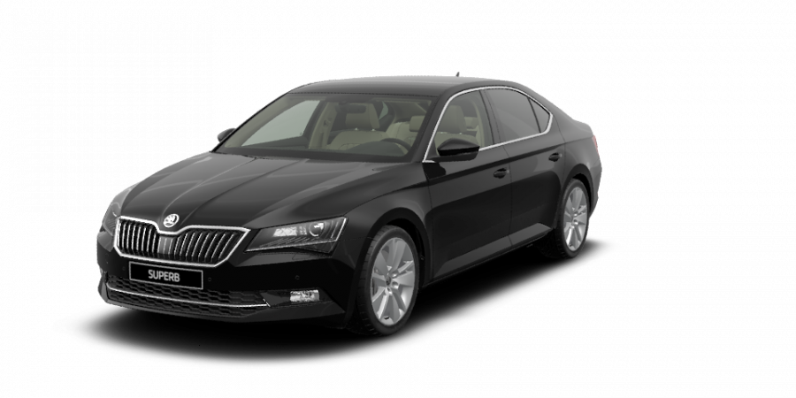 Škoda Superb, 1,8 TSI 132 kW 7-stup. automat., barva černá