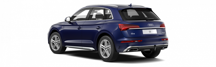 Audi Q5, Q5 S line 40 TDI 150kW quattro, barva modrá