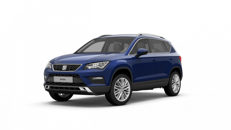 Seat Ateca, Xcellence 2,0 TDI 150k DSG, barva modrá