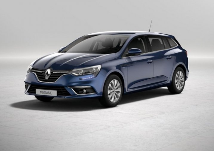 Renault Megane Grandtour, Limited Plus TCe 115 GPF, barva modrá