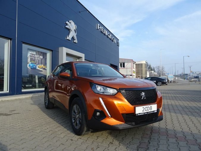 Peugeot 2008, ACTIVE PACK 1.2 100k MAN6, barva oranžová