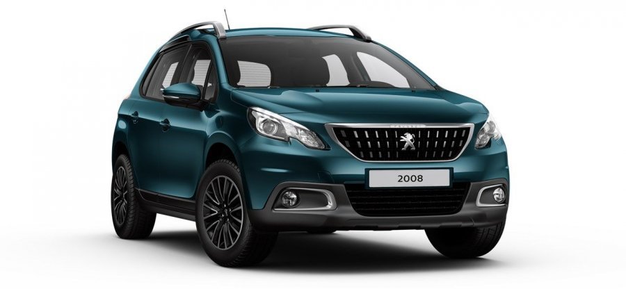 Peugeot 2008, Active 1.2Puretech82, barva zelená