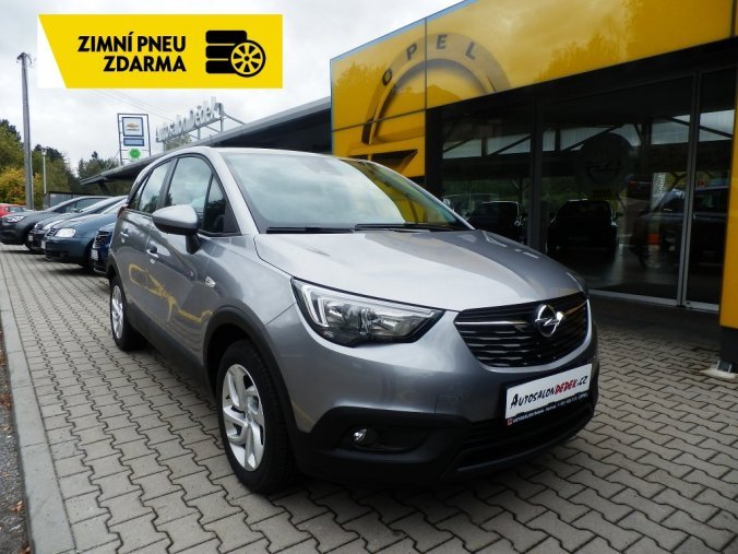 Opel Crossland X, 1,2 60kW SMILE, barva šedá