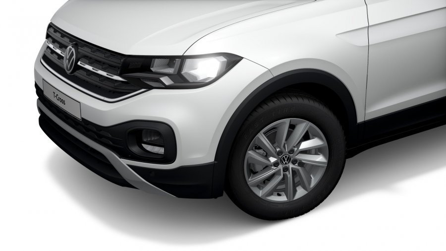 Volkswagen T-Cross, T-Cross Life 1,0 TSI 81 kW 6G, barva bílá