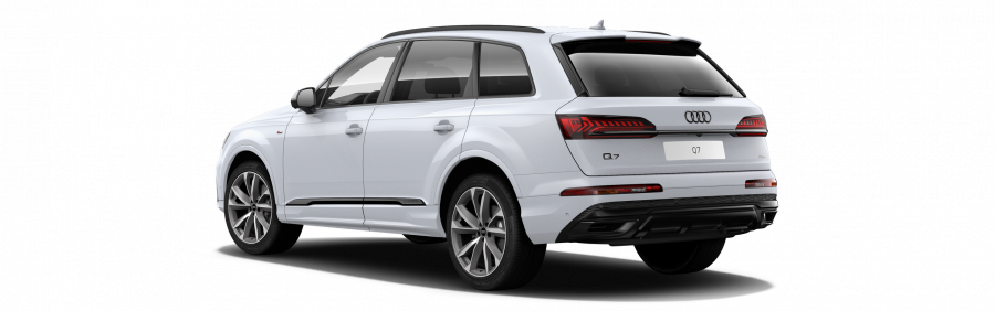 Audi Q7, Q7 S line 50 TDI quattro, barva bílá