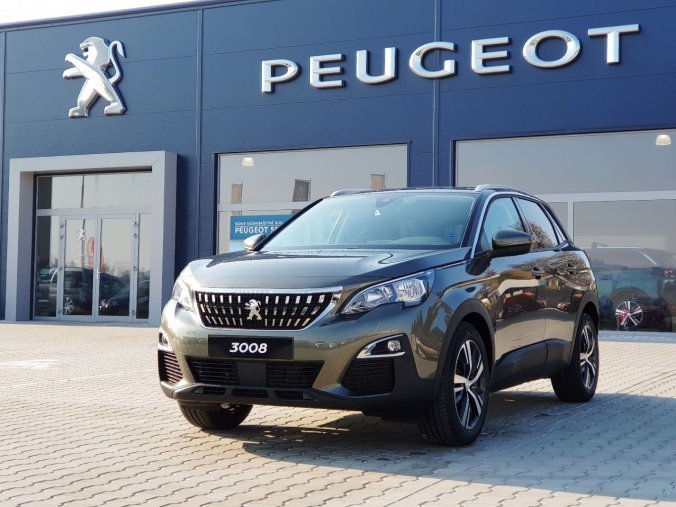 Peugeot 3008, ACTIVE 1.2 PureTech 130 S&S MAN6, barva šedá