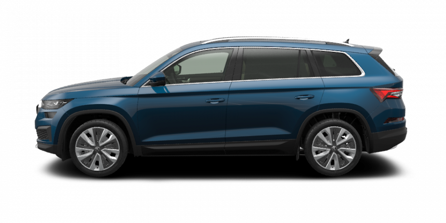 Škoda Kodiaq, 2,0 TDI 147 kW 7-stup. automat. 4x4, barva modrá