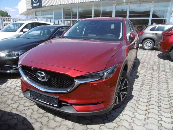 Mazda CX-5, 2,5i 143kW, barva červená