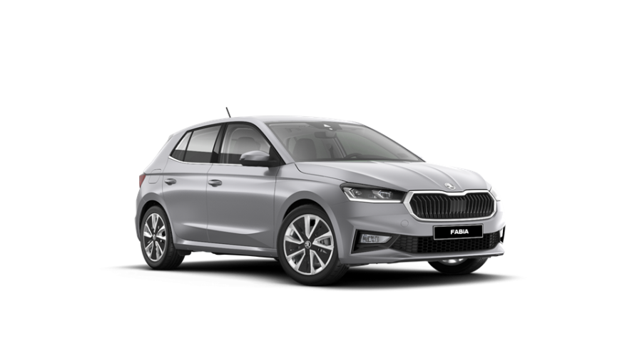 Škoda Fabia, 1,5 TSI 110 kW 7-stup. automat., barva stříbrná