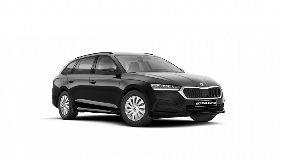 Škoda Octavia, 1,5 TSI 110 kW 6-stup. mech., barva černá