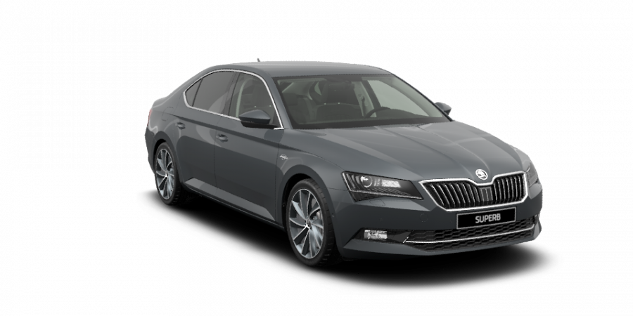 Škoda Superb, 2,0 TDI 140 kW 7-stup. automat. 4x4, barva šedá