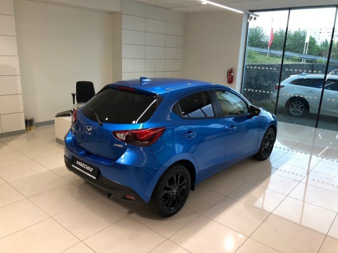 Mazda 2, 1.5 G90K, barva modrá